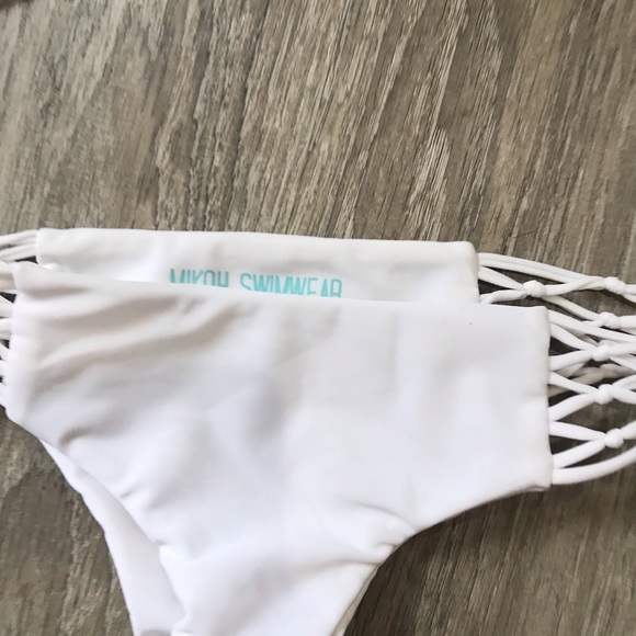 Mikoh woven bikini set white - Picture 5 of 10